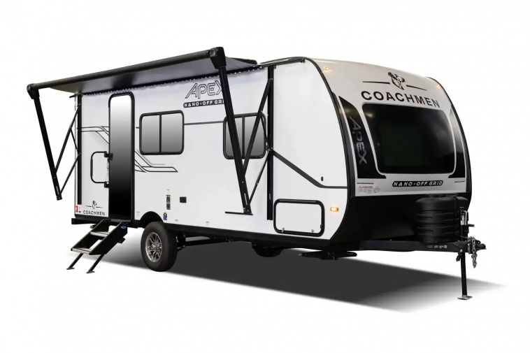 Прицеп-дача караван Coachmen Apex Nano, обзор серии | Фото, цены, технические характеристики