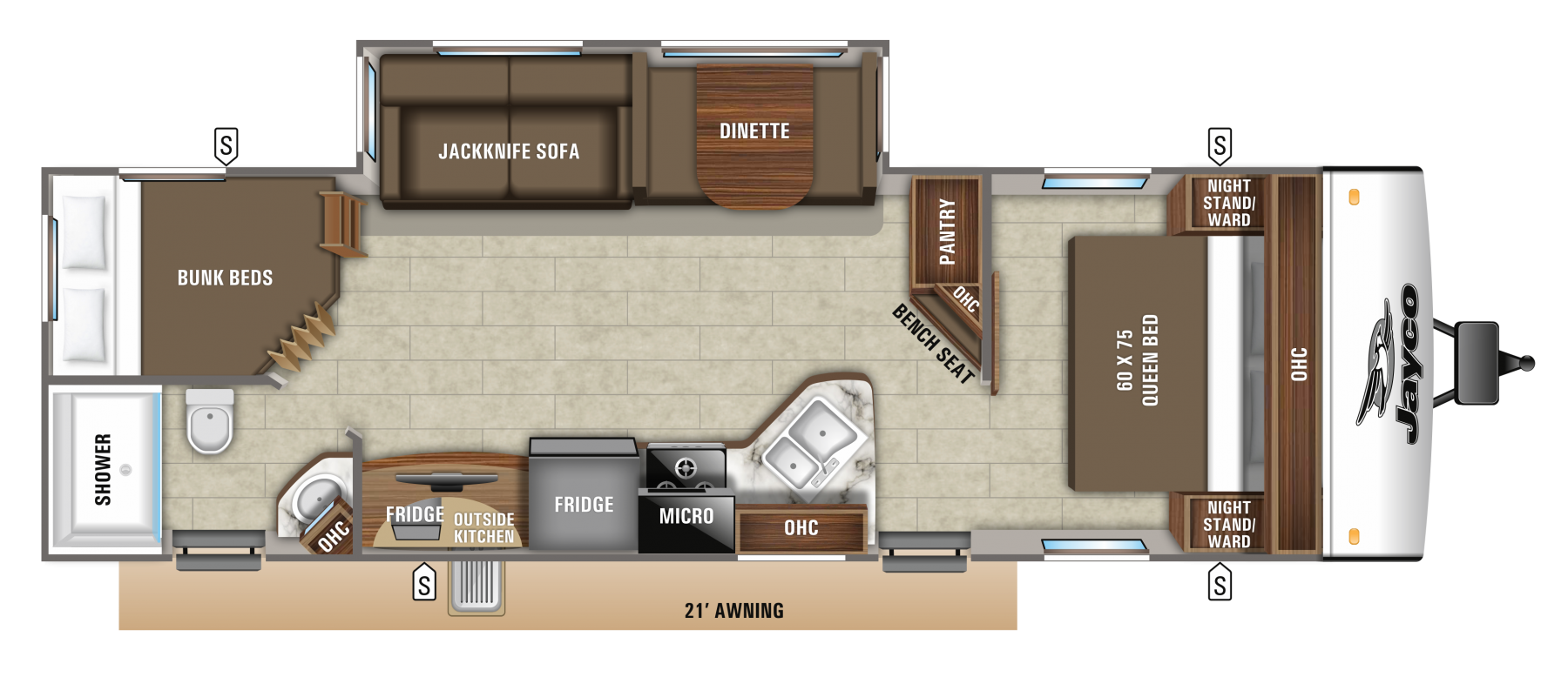 Jayco Jay Feather, 27BHB