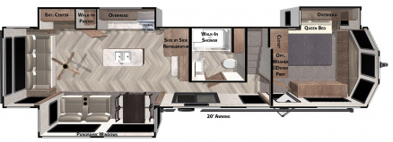 Forest River Salem Grand Villa, 42DL