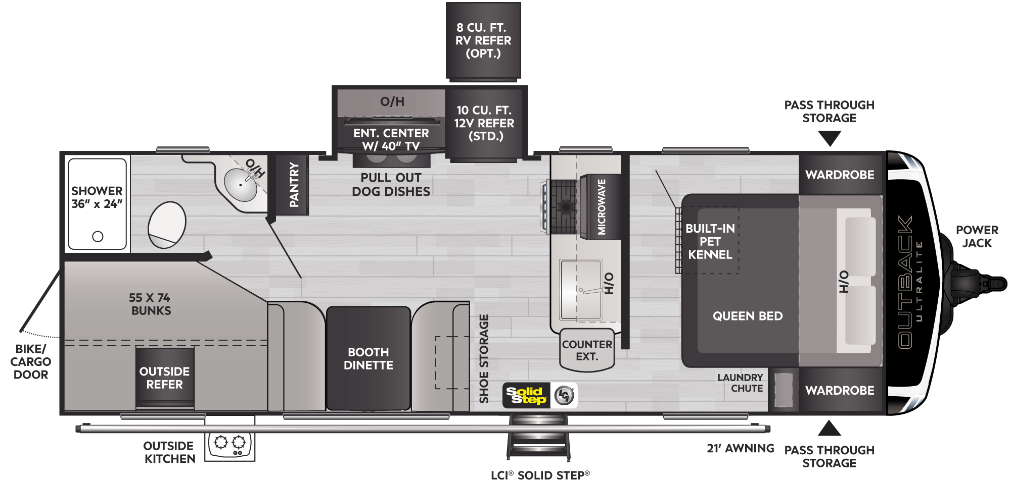 Keystone Outback Ultra-Lite, 244UBH