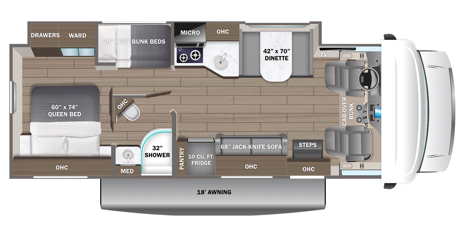 Jayco Redhawk, 31F