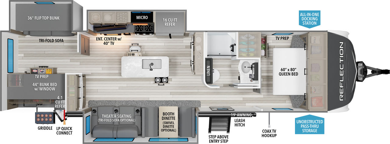 Grand Design REFLECTION, 312BHTS
